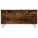 vidaXL Măsuță de cafea, stejar fumuriu, 90x44,5x45 cm, lemn compozit vidaXL Măsuță de cafea, stejar fumuriu, 90x44,5x45 cm, lemn compozit