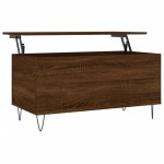 vidaXL Măsuță de cafea, stejar maro, 90x44,5x45 cm, lemn compozit vidaXL Măsuță de cafea, stejar maro, 90x44,5x45 cm, lemn compozit