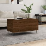 vidaXL Măsuță de cafea, stejar maro, 90x44,5x45 cm, lemn compozit vidaXL Măsuță de cafea, stejar maro, 90x44,5x45 cm, lemn compozit