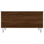 vidaXL Măsuță de cafea, stejar maro, 90x44,5x45 cm, lemn compozit vidaXL Măsuță de cafea, stejar maro, 90x44,5x45 cm, lemn compozit