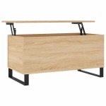 vidaXL Măsuță de cafea, stejar sonoma, 90x44,5x45 cm, lemn compozit