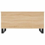 vidaXL Măsuță de cafea, stejar sonoma, 90x44,5x45 cm, lemn compozit
