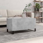 vidaXL Măsuță de cafea, gri beton, 90x44,5x45 cm, lemn compozit vidaXL Măsuță de cafea, gri beton, 90x44,5x45 cm, lemn compozit