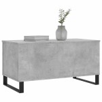 vidaXL Măsuță de cafea, gri beton, 90x44,5x45 cm, lemn compozit vidaXL Măsuță de cafea, gri beton, 90x44,5x45 cm, lemn compozit