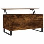 vidaXL Măsuță de cafea, stejar fumuriu, 90x44,5x45 cm, lemn compozit vidaXL Măsuță de cafea, stejar fumuriu, 90x44,5x45 cm, lemn compozit