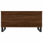 vidaXL Măsuță de cafea, stejar maro, 90x44,5x45 cm, lemn compozit vidaXL Măsuță de cafea, stejar maro, 90x44,5x45 cm, lemn compozit