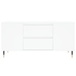 vidaXL Măsuță de cafea, alb, 102x44,5x50 cm, lemn prelucrat