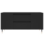 vidaXL Măsuță de cafea, negru, 102x44,5x50 cm, lemn prelucrat vidaXL Măsuță de cafea, negru, 102x44,5x50 cm, lemn prelucrat