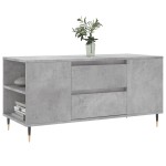 vidaXL Măsuță de cafea, gri beton, 102x44,5x50 cm, lemn prelucrat vidaXL Măsuță de cafea, gri beton, 102x44,5x50 cm, lemn prelucrat