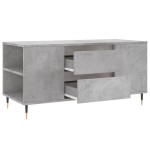 vidaXL Măsuță de cafea, gri beton, 102x44,5x50 cm, lemn prelucrat vidaXL Măsuță de cafea, gri beton, 102x44,5x50 cm, lemn prelucrat