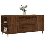 vidaXL Măsuță de cafea, stejar maro, 102x44,5x50 cm, lemn prelucrat vidaXL Măsuță de cafea, stejar maro, 102x44,5x50 cm, lemn prelucrat