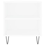 vidaXL Măsuță de cafea, alb, 102x44,5x50 cm, lemn prelucrat