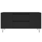 vidaXL Măsuță de cafea, negru, 102x44,5x50 cm, lemn prelucrat vidaXL Măsuță de cafea, negru, 102x44,5x50 cm, lemn prelucrat