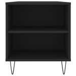 vidaXL Măsuță de cafea, negru, 102x44,5x50 cm, lemn prelucrat vidaXL Măsuță de cafea, negru, 102x44,5x50 cm, lemn prelucrat