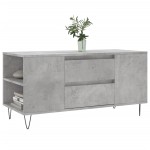 vidaXL Măsuță de cafea, gri beton, 102x44,5x50 cm, lemn prelucrat vidaXL Măsuță de cafea, gri beton, 102x44,5x50 cm, lemn prelucrat