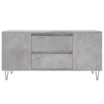 vidaXL Măsuță de cafea, gri beton, 102x44,5x50 cm, lemn prelucrat vidaXL Măsuță de cafea, gri beton, 102x44,5x50 cm, lemn prelucrat