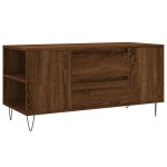 vidaXL Măsuță de cafea, stejar maro, 102x44,5x50 cm, lemn prelucrat vidaXL Măsuță de cafea, stejar maro, 102x44,5x50 cm, lemn prelucrat