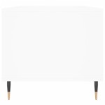 vidaXL Măsuță de cafea, alb, 90x49x45 cm, lemn prelucrat