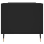 vidaXL Măsuță de cafea, negru, 90x49x45 cm, lemn compozit vidaXL Măsuță de cafea, negru, 90x49x45 cm, lemn compozit