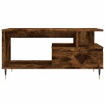 vidaXL Măsuță de cafea, stejar fumuriu, 90x49x45 cm, lemn prelucrat vidaXL Măsuță de cafea, stejar fumuriu, 90x49x45 cm, lemn prelucrat
