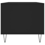 vidaXL Măsuță de cafea, negru, 90x49x45 cm, lemn compozit vidaXL Măsuță de cafea, negru, 90x49x45 cm, lemn compozit