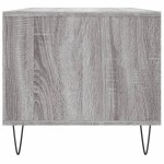 vidaXL Măsuță de cafea, gri sonoma, 90x49x45 cm, lemn compozit