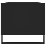 vidaXL Măsuță de cafea, negru, 90x49x45 cm, lemn compozit vidaXL Măsuță de cafea, negru, 90x49x45 cm, lemn compozit