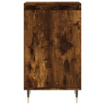 vidaXL Servante, 2 buc., stejar fumuriu, 40x35x70 cm, lemn prelucrat