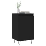 vidaXL Dulapuri, 2 buc., negru, 40x35x70 cm, lemn prelucrat