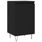 vidaXL Dulapuri, 2 buc., negru, 40x35x70 cm, lemn prelucrat