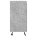 vidaXL Dulap, gri beton, 40x35x70 cm, lemn prelucrat