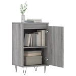 vidaXL Dulapuri, 2 buc., gri sonoma, 40x35x70 cm, lemn prelucrat