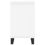 vidaXL Dulapuri, 2 buc., alb, 40x35x70 cm, lemn prelucrat