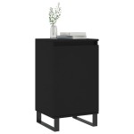 vidaXL Dulapuri, 2 buc., negru, 40x35x70 cm, lemn prelucrat