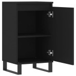 vidaXL Dulapuri, 2 buc., negru, 40x35x70 cm, lemn prelucrat