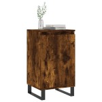 vidaXL Dulapuri, 2 buc., stejar fumuriu, 40x35x70 cm, lemn prelucrat vidaXL Dulapuri, 2 buc., stejar fumuriu, 40x35x70 cm, lemn prelucrat
