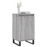 vidaXL Dulapuri, 2 buc., gri sonoma, 40x35x70 cm, lemn prelucrat
