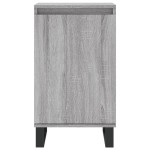 vidaXL Dulapuri, 2 buc., gri sonoma, 40x35x70 cm, lemn prelucrat