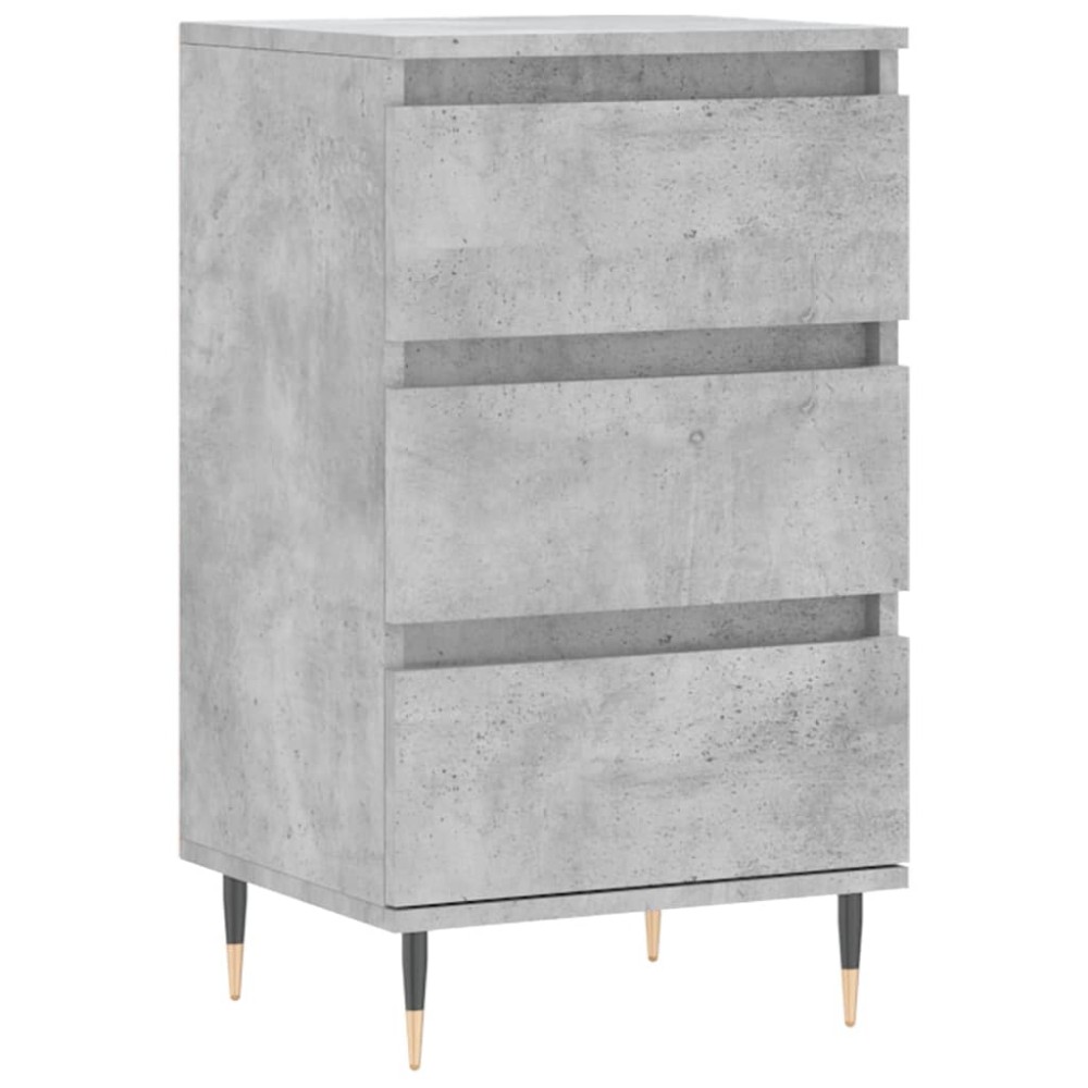 vidaXL Dulap, gri beton, 40x35x70 cm, lemn prelucrat