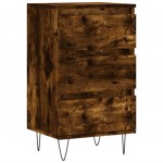 vidaXL Dulap, stejar afumat, 40x35x70 cm, lemn prelucrat