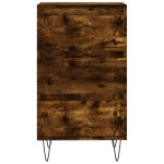 vidaXL Dulap, stejar afumat, 40x35x70 cm, lemn prelucrat