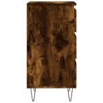 vidaXL Dulap, stejar afumat, 40x35x70 cm, lemn prelucrat
