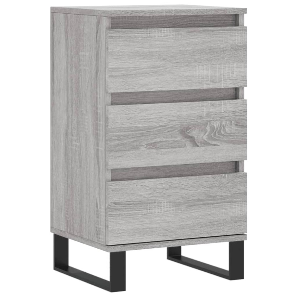 vidaXL Servantă, gri sonoma, 40x35x70 cm, lemn prelucrat