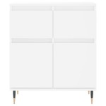 vidaXL Servantă, alb, 60x35x70 cm, lemn prelucrat vidaXL Servantă, alb, 60x35x70 cm, lemn prelucrat