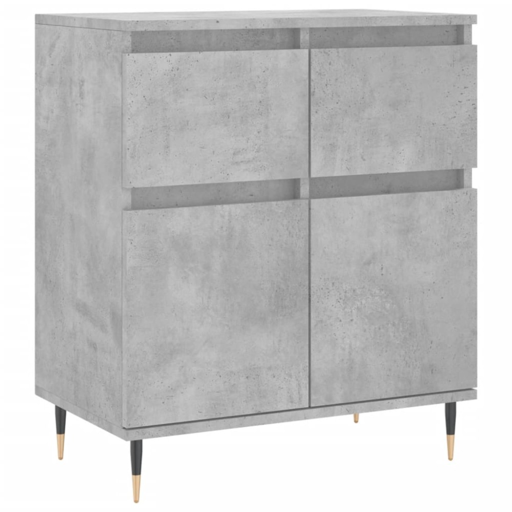 vidaXL Servantă, gri beton, 60x35x70 cm, lemn prelucrat