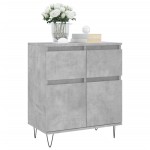 vidaXL Servantă, gri beton, 60x35x70 cm, lemn prelucrat vidaXL Servantă, gri beton, 60x35x70 cm, lemn prelucrat