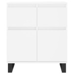 vidaXL Servantă, alb, 60x35x70 cm, lemn prelucrat