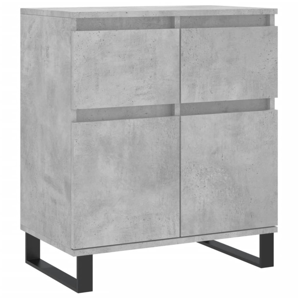 vidaXL Servantă, gri beton, 60x35x70 cm, lemn prelucrat