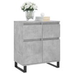 vidaXL Servantă, gri beton, 60x35x70 cm, lemn prelucrat vidaXL Servantă, gri beton, 60x35x70 cm, lemn prelucrat