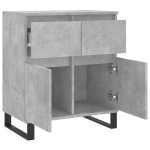 vidaXL Servantă, gri beton, 60x35x70 cm, lemn prelucrat vidaXL Servantă, gri beton, 60x35x70 cm, lemn prelucrat